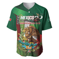 Mexico Independence Day 2025 Baseball Jersey 215th Anniversary Estados Unidos Mexicanos - Wonder Print Shop