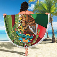 Mexico Independence Day 2025 Beach Blanket 215th Anniversary Estados Unidos Mexicanos - Wonder Print Shop