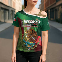 Mexico Independence Day 2025 Cross Shoulder Shirt 215th Anniversary Estados Unidos Mexicanos - Wonder Print Shop