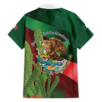 Mexico Independence Day 2025 Family Matching Short Sleeve Bodycon Dress and Hawaiian Shirt 215th Anniversary Estados Unidos Mexicanos - Wonder Print Shop