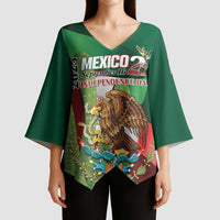 Mexico Independence Day 2025 Kimono Sleeve Blouse 215th Anniversary Estados Unidos Mexicanos - Wonder Print Shop