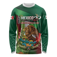 Mexico Independence Day 2025 Long Sleeve Shirt 215th Anniversary Estados Unidos Mexicanos - Wonder Print Shop