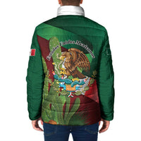 Mexico Independence Day 2025 Padded Jacket 215th Anniversary Estados Unidos Mexicanos - Wonder Print Shop