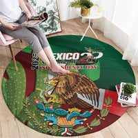 Mexico Independence Day 2025 Round Carpet 215th Anniversary Estados Unidos Mexicanos - Wonder Print Shop