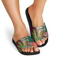 Mexico Independence Day 2025 Slide Sandals 215th Anniversary Estados Unidos Mexicanos - Wonder Print Shop