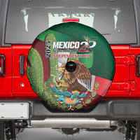 Mexico Independence Day 2025 Spare Tire Cover 215th Anniversary Estados Unidos Mexicanos - Wonder Print Shop