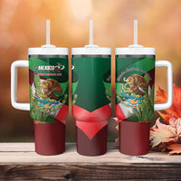 Mexico Independence Day 2025 Tumbler With Handle 215th Anniversary Estados Unidos Mexicanos - Wonder Print Shop