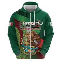 Mexico Independence Day 2025 Zip Hoodie 215th Anniversary Estados Unidos Mexicanos - Wonder Print Shop