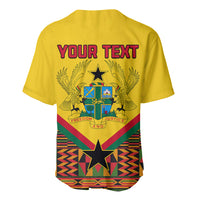 Ghana Independence Day Baseball Jersey Freedom and Justice African Pattern - Wonder Print Shop