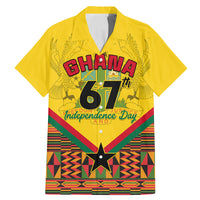 Ghana Independence Day Family Matching Mermaid Dress and Hawaiian Shirt Freedom and Justice African Pattern - Wonder Print Shop