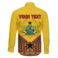 Ghana Independence Day Family Matching Mermaid Dress and Hawaiian Shirt Freedom and Justice African Pattern - Wonder Print Shop