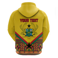 Ghana Independence Day Hoodie Freedom and Justice African Pattern - Wonder Print Shop