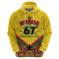 Ghana Independence Day Hoodie Freedom and Justice African Pattern - Wonder Print Shop