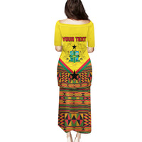 Ghana Independence Day Puletasi Freedom and Justice African Pattern - Wonder Print Shop