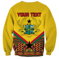 Ghana Independence Day Sweatshirt Freedom and Justice African Pattern - Wonder Print Shop