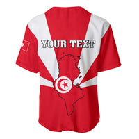 Tunisia Independence Day Baseball Jersey Coat Of Arms Flag Style - Wonder Print Shop