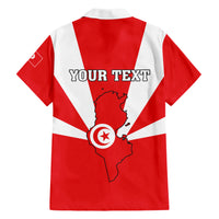 Tunisia Independence Day Hawaiian Shirt Coat Of Arms Flag Style - Wonder Print Shop