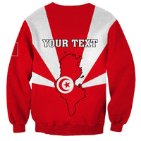 Tunisia Independence Day Sweatshirt Coat Of Arms Flag Style - Wonder Print Shop