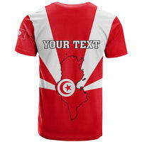 Tunisia Independence Day T Shirt Coat Of Arms Flag Style - Wonder Print Shop