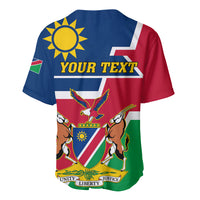 Namibia Independence Day Baseball Jersey Coat Of Arms Unique Style - Wonder Print Shop