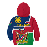 Namibia Independence Day Kid Hoodie Coat Of Arms Unique Style - Wonder Print Shop