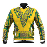 Grenadines Dashiki Baseball Jacket Proud To Be Grenadines