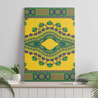 Grenadines Dashiki Canvas Wall Art Proud To Be Grenadines