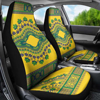 Grenadines Dashiki Car Seat Cover Proud To Be Grenadines