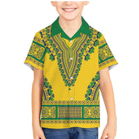 Grenadines Dashiki Family Matching Mermaid Dress and Hawaiian Shirt Proud To Be Grenadines