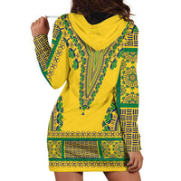 Grenadines Dashiki Hoodie Dress Proud To Be Grenadines