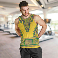 Grenadines Dashiki Men Tank Top Proud To Be Grenadines
