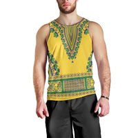 Grenadines Dashiki Men Tank Top Proud To Be Grenadines
