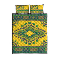 Grenadines Dashiki Quilt Bed Set Proud To Be Grenadines - Wonder Print Shop