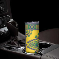 Grenadines Dashiki Skinny Tumbler Proud To Be Grenadines - Wonder Print Shop