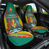 Carriacou and Petite Martinique Car Seat Cover Bougainvillea Flowers