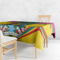 Carriacou and Petite Martinique Tablecloth Bougainvillea Flowers - Wonder Print Shop