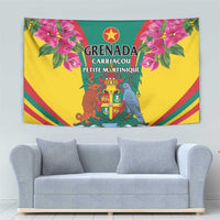 Carriacou and Petite Martinique Tapestry Bougainvillea Flowers - Wonder Print Shop
