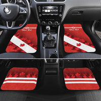 Canada Maple Leaf Car Mats A mari usque ad mare