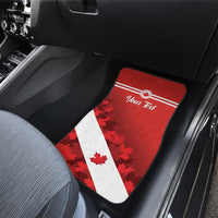 Canada Maple Leaf Car Mats A mari usque ad mare