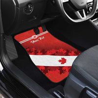 Canada Maple Leaf Car Mats A mari usque ad mare