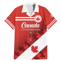 Personalised Canada Maple Leaf Family Matching Mermaid Dress and Hawaiian Shirt A mari usque ad mare