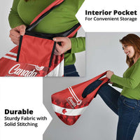 Canada Maple Leaf Grocery Bag A mari usque ad mare