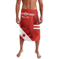 Personalised Canada Maple Leaf Lavalava A mari usque ad mare