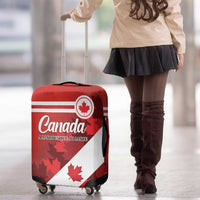 Canada Maple Leaf Luggage Cover A mari usque ad mare
