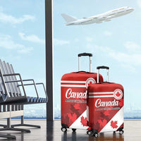 Canada Maple Leaf Luggage Cover A mari usque ad mare