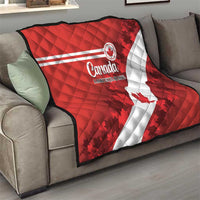 Canada Maple Leaf Quilt A mari usque ad mare - Wonder Print Shop