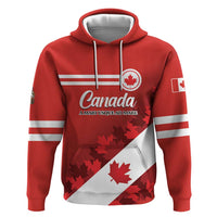 Personalised Canada Maple Leaf Zip Hoodie A mari usque ad mare - Wonder Print Shop