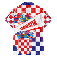 Croatia National Day 2024 Family Matching Short Sleeve Bodycon Dress and Hawaiian Shirt Hrvatska Dan drzavnosti - Wonder Print Shop