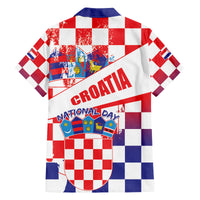 Croatia National Day 2024 Family Matching Summer Maxi Dress and Hawaiian Shirt Hrvatska Dan drzavnosti - Wonder Print Shop