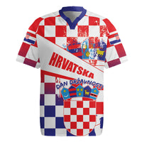 Croatia National Day 2024 Rugby Jersey Hrvatska Dan drzavnosti - Wonder Print Shop